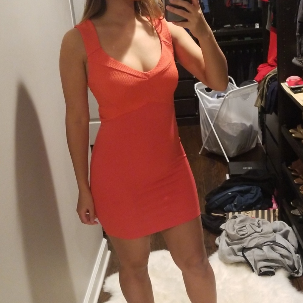 Gorgeous two toned bodycon dress
